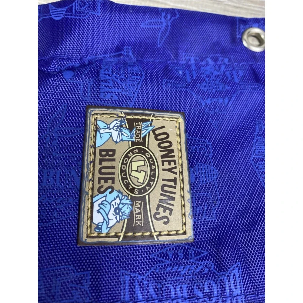 Looney Tunes Vintage 90's Pencil Pouch‎ Blue